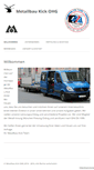 Mobile Screenshot of metallbau-kick.de